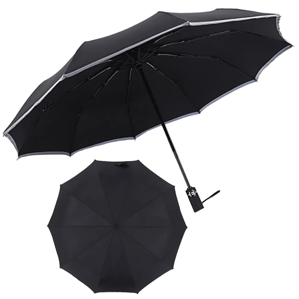 23" Auto Open/Close Umbrella with Trimming