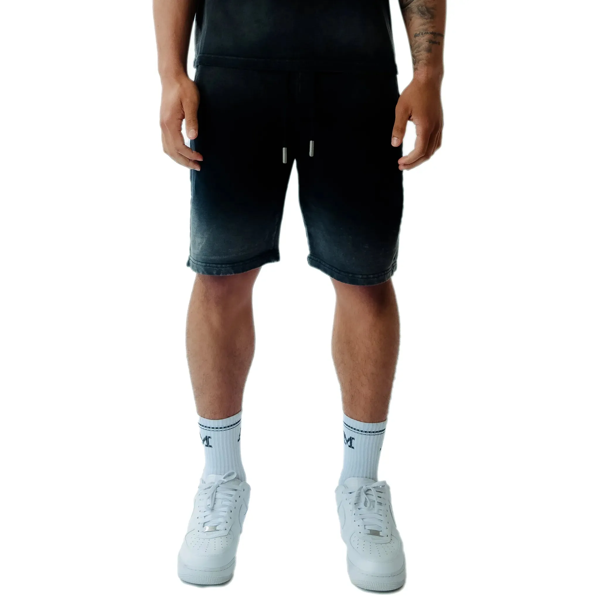 Amicci Levanto Washed Black Shorts