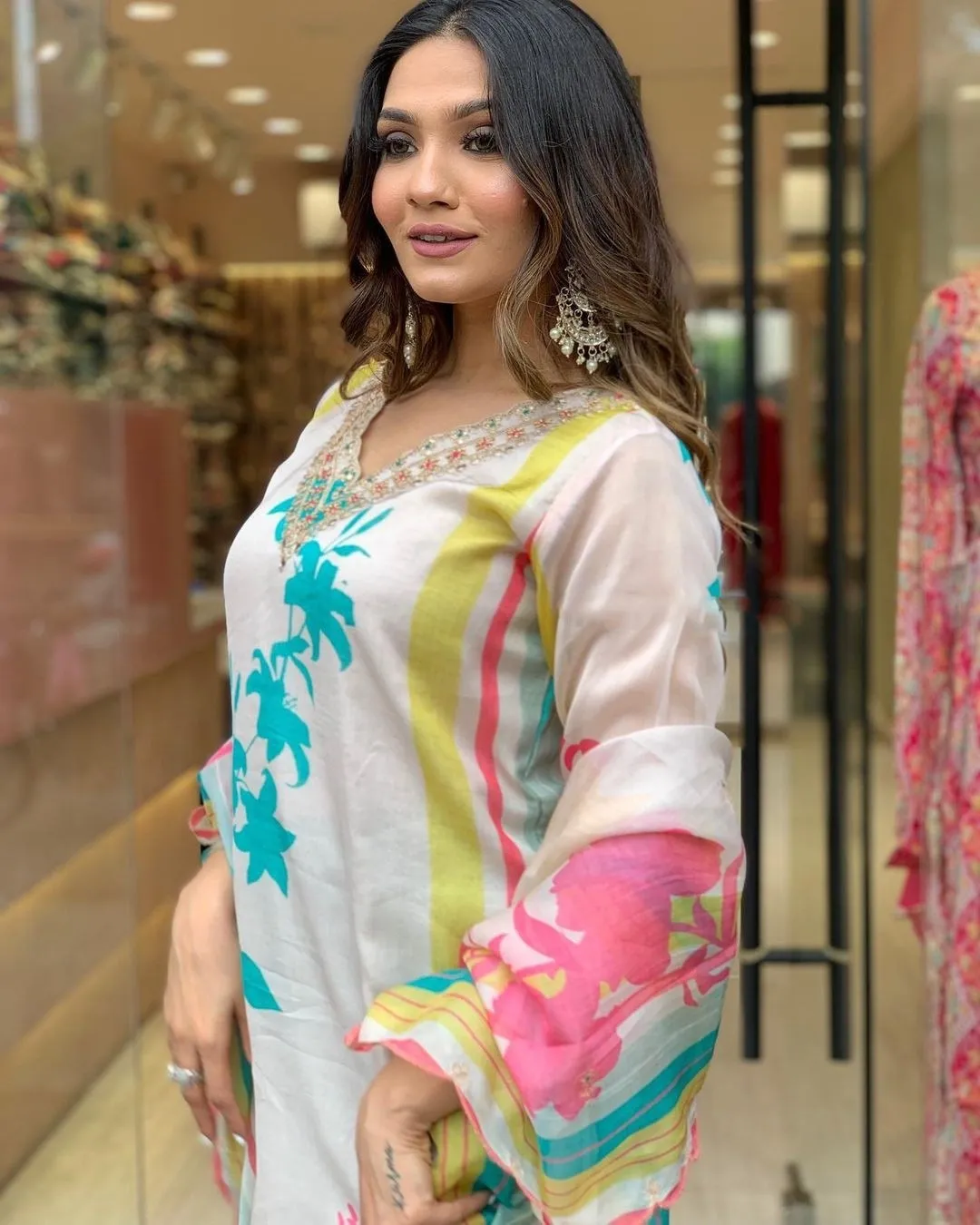 Beautiful Designer Shanaya Orgenza Suit