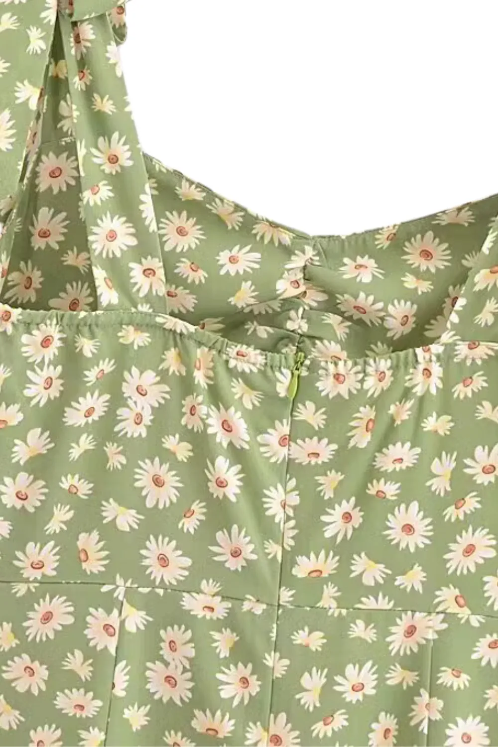 'Bella' Floral Printed Suspender Dress
