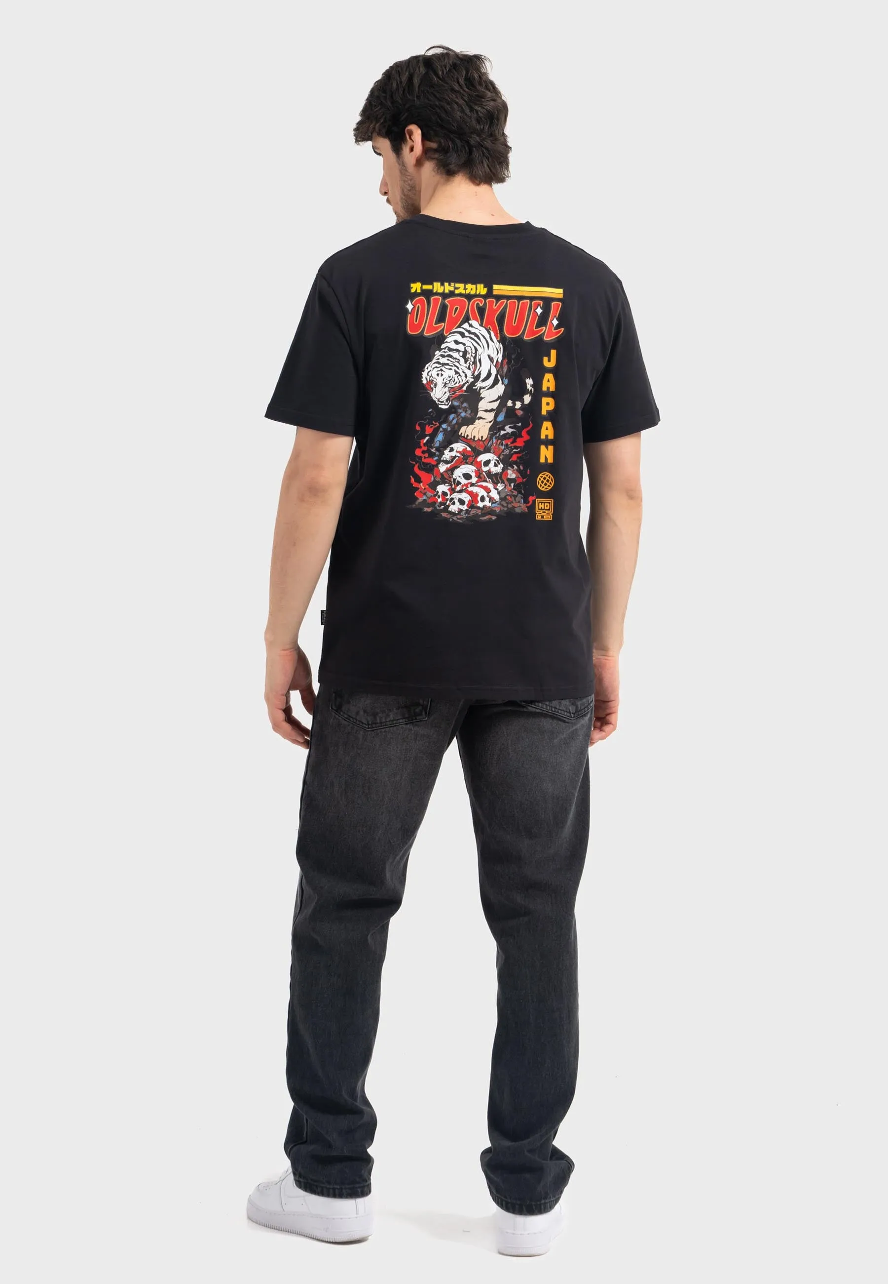Bony Beast Backprint T-Shirt Black