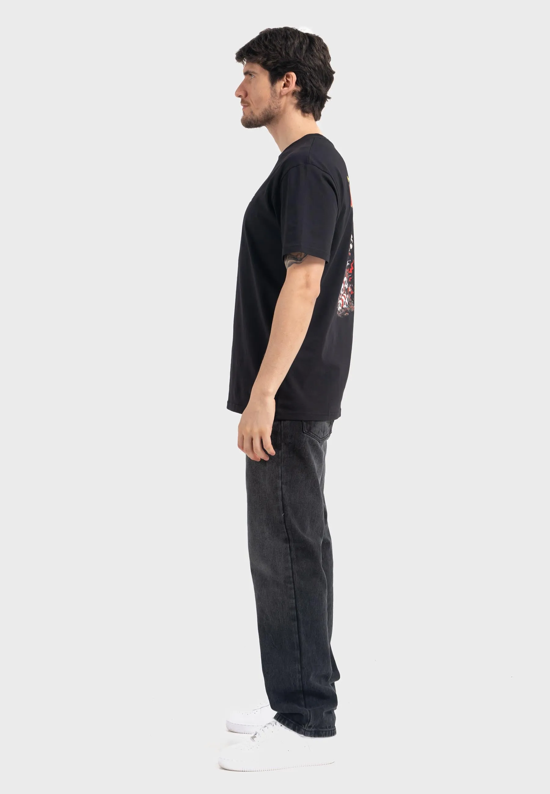 Bony Beast Backprint T-Shirt Black