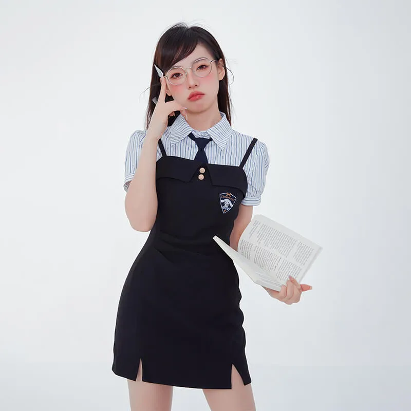 Cinnamoroll Side Slits Suspender Dress