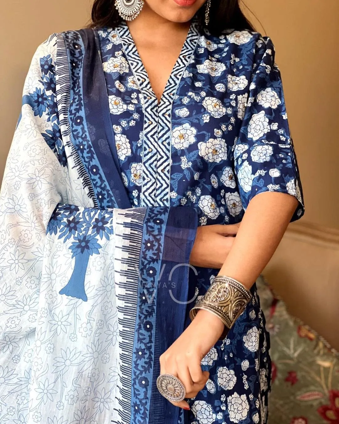FANCY WEAR PURE COTTON SUIT