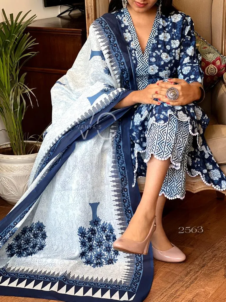 FANCY WEAR PURE COTTON SUIT