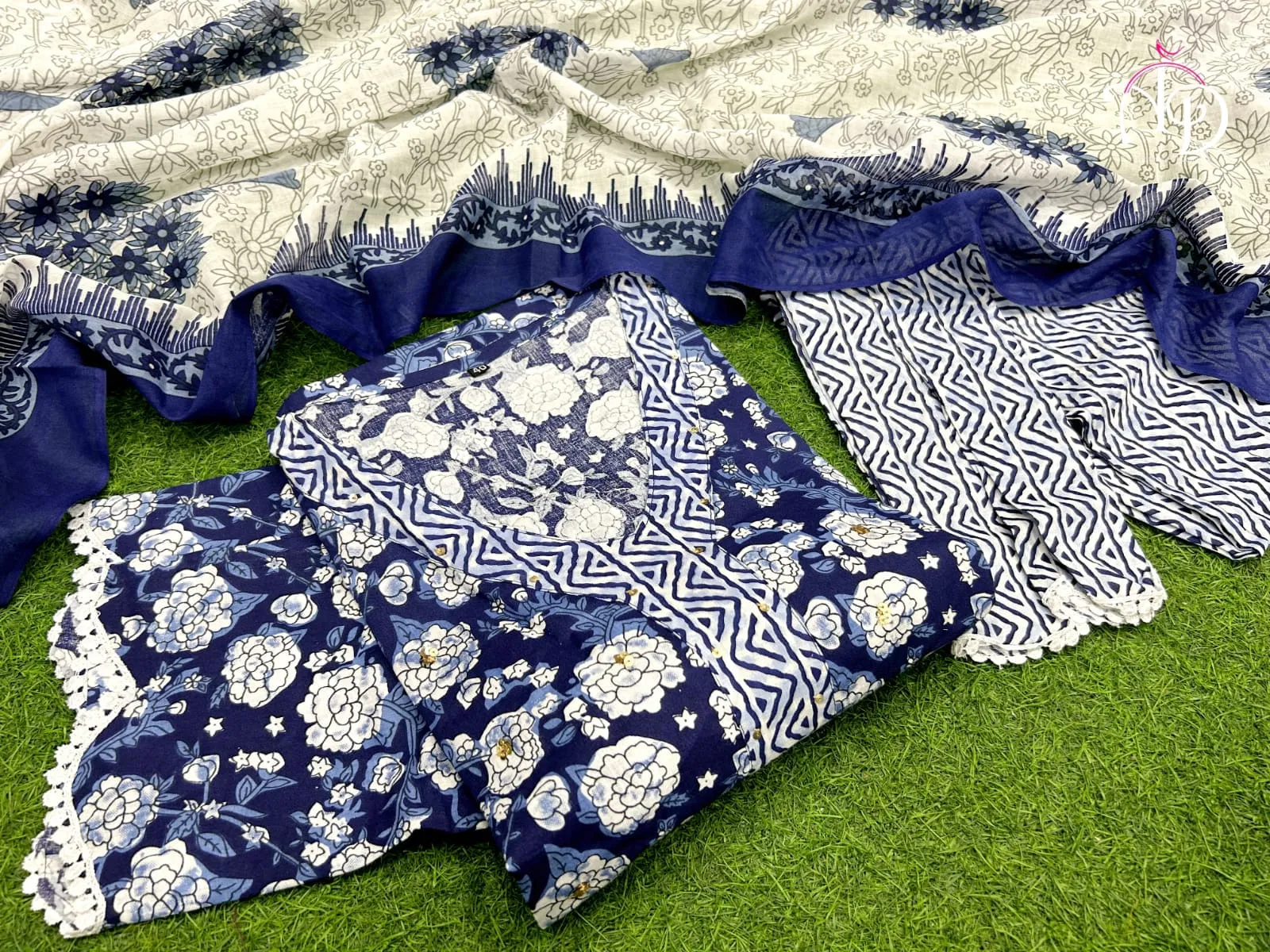FANCY WEAR PURE COTTON SUIT