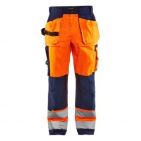 High&#x20;Vis&#x20;Trousers&#x20;1533&#x20;High&#x20;Vis&#x20;Oranje&#x2F;Marineblauw&#x20;-&#x20;Bl&#xE5;kl&#xE4;der