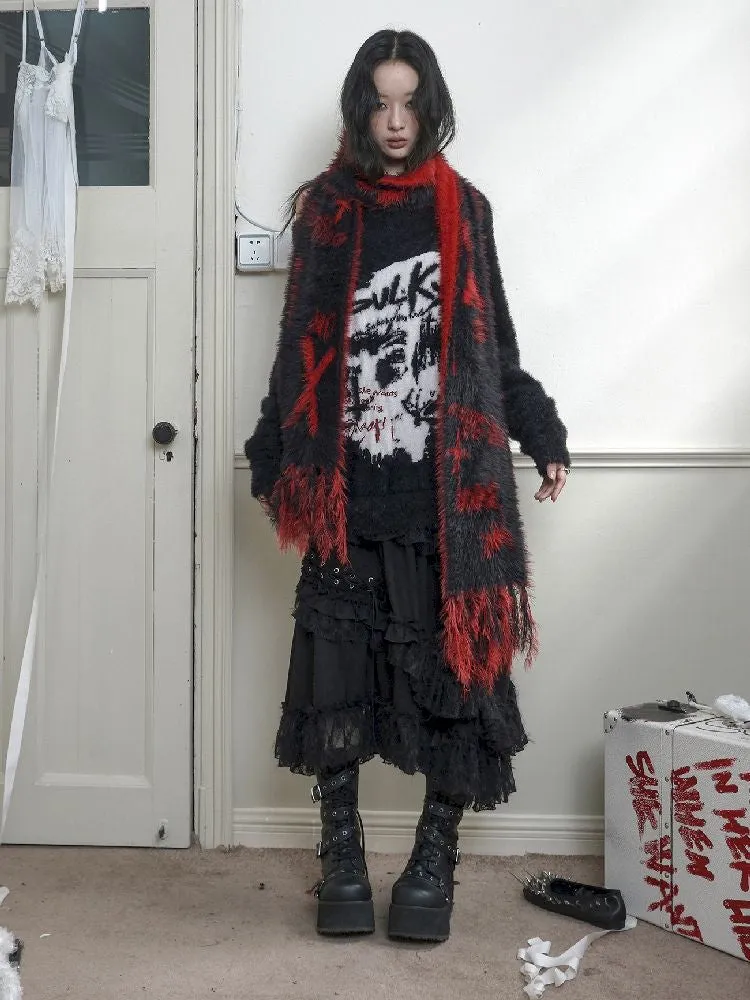 Irregular Long Cake Umbrella Skirt【s0000010723】
