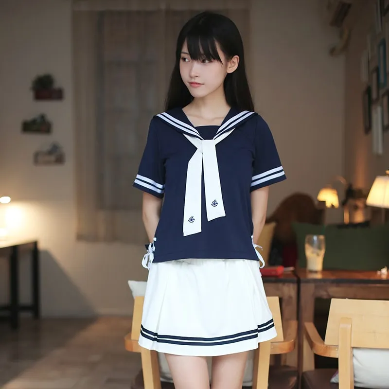 Japanese School Girls Uniform Set