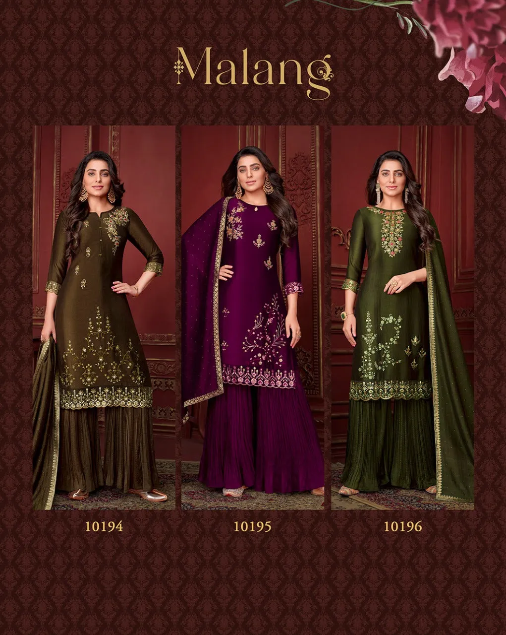 Malang Lily Lali Readymade Sharara Suits