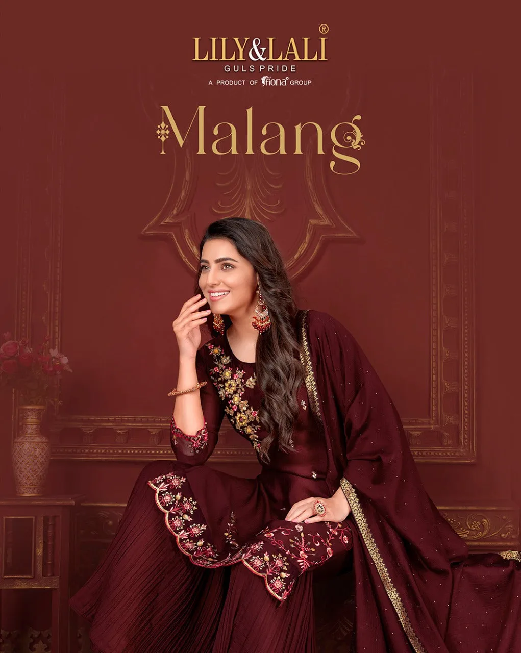 Malang Lily Lali Readymade Sharara Suits