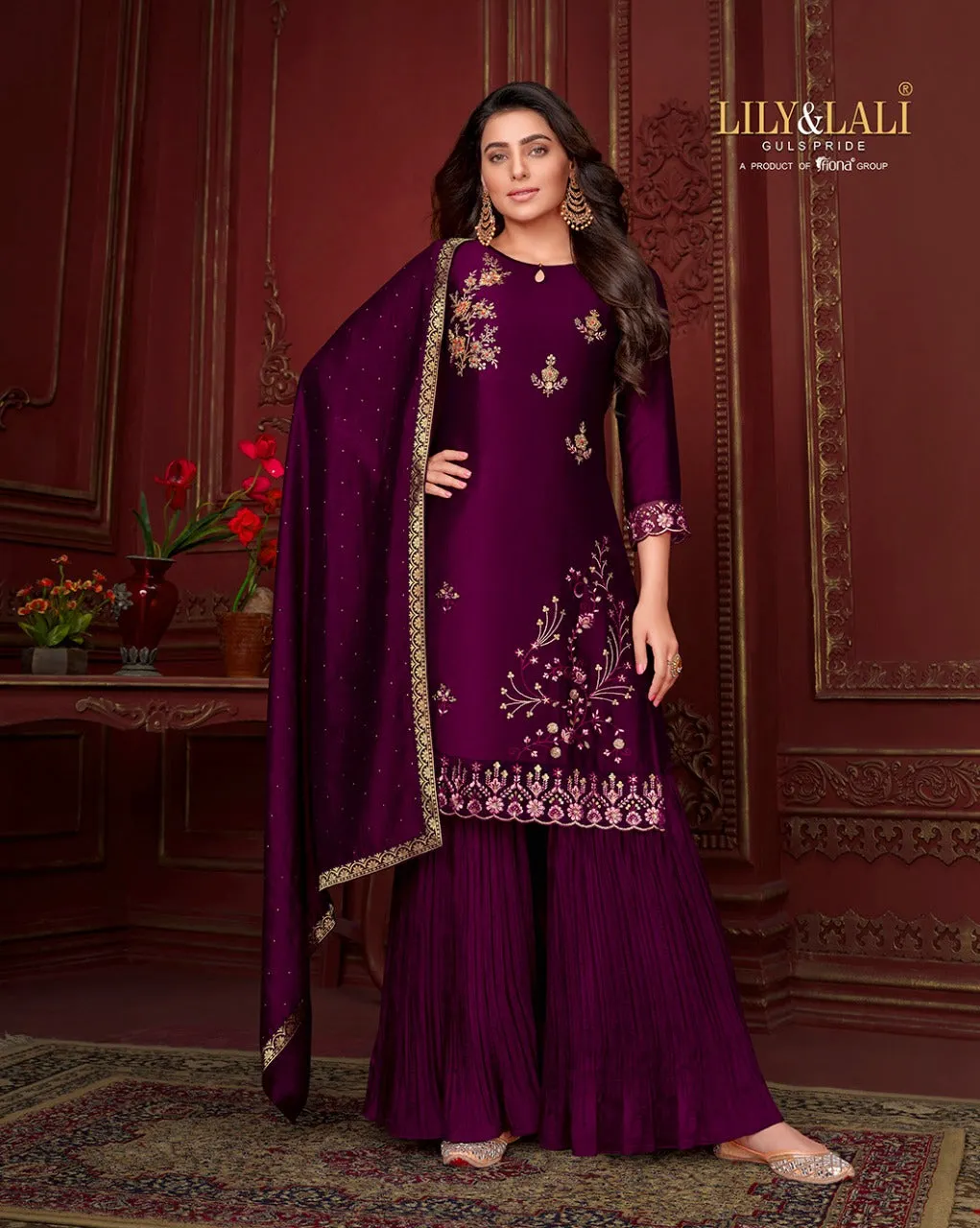 Malang Lily Lali Readymade Sharara Suits