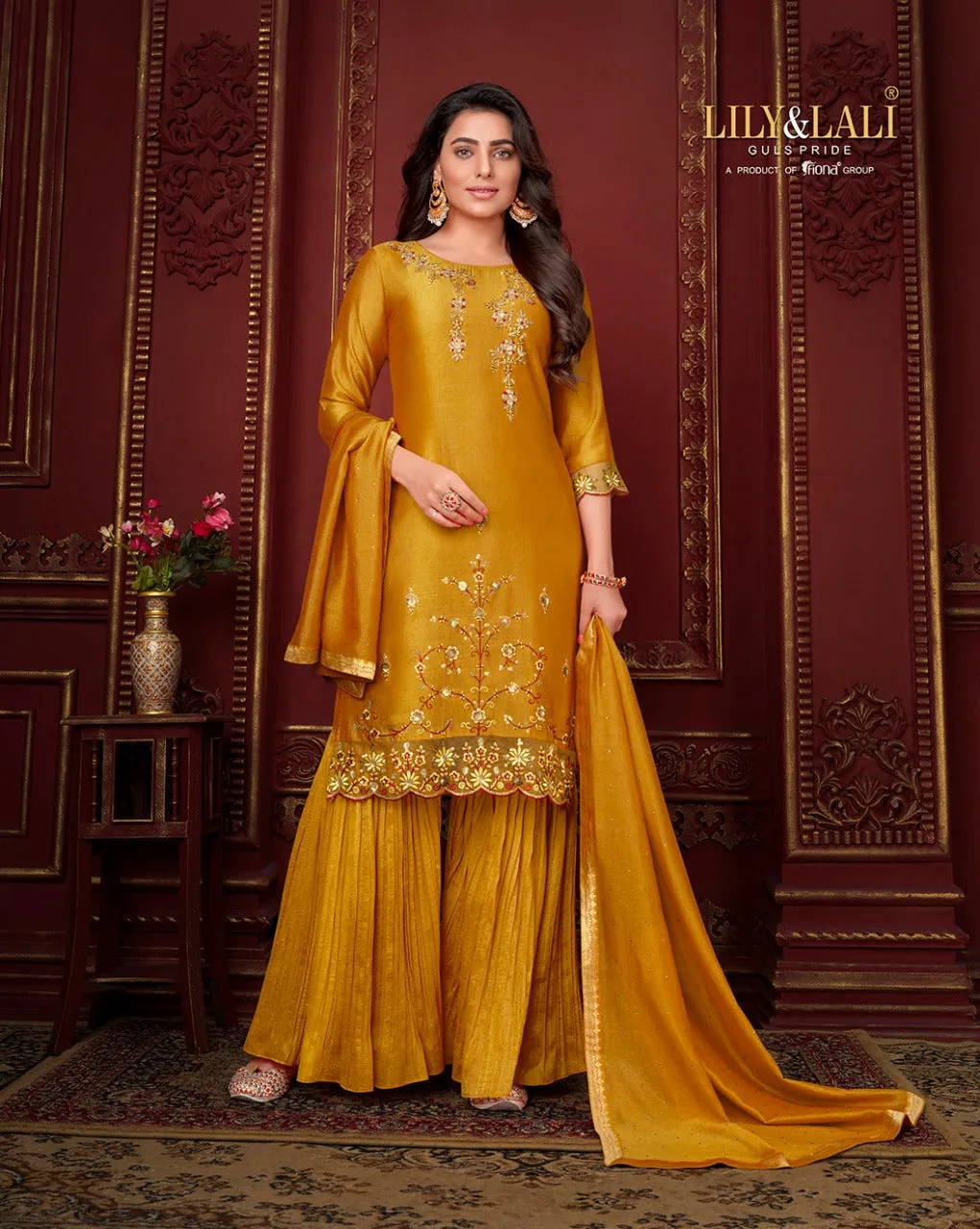 Malang Lily Lali Readymade Sharara Suits