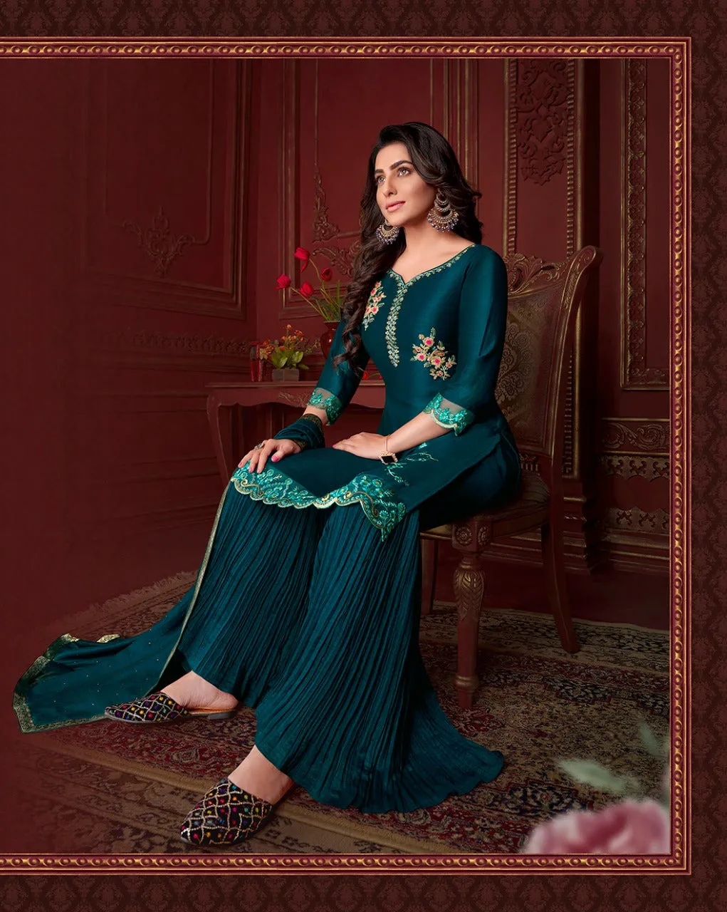 Malang Lily Lali Readymade Sharara Suits