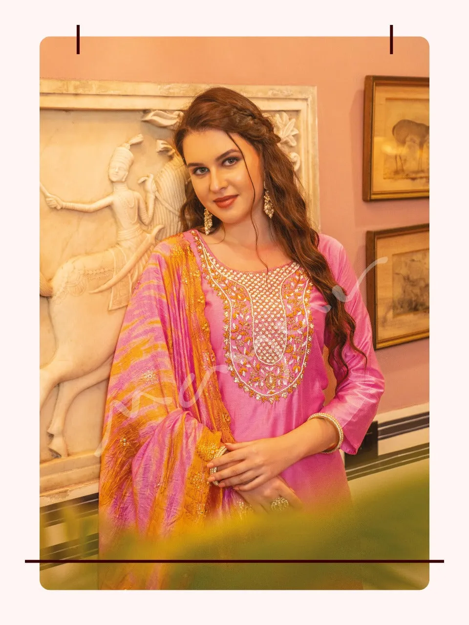 Mayur Lilac Designer Readymade Party Wear Suit