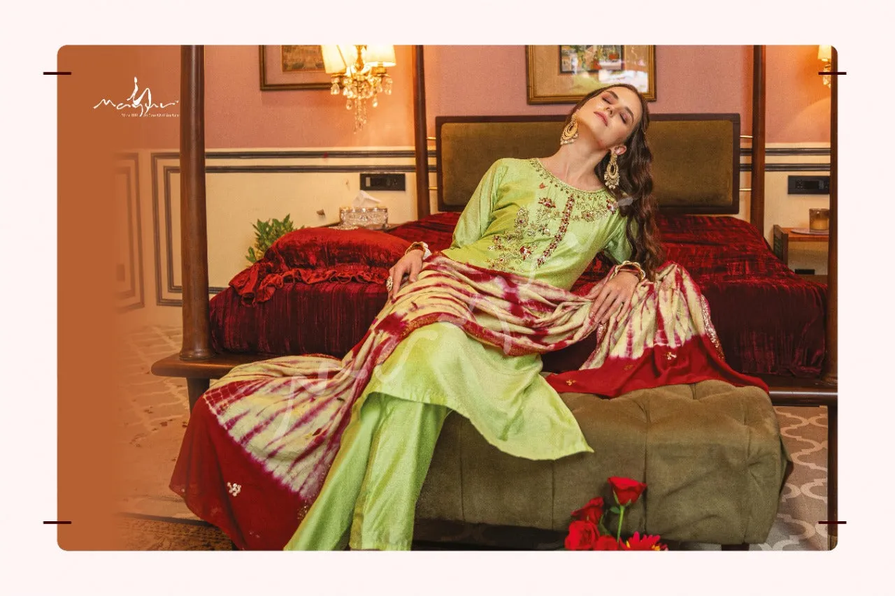Mayur Lilac Designer Readymade Party Wear Suit