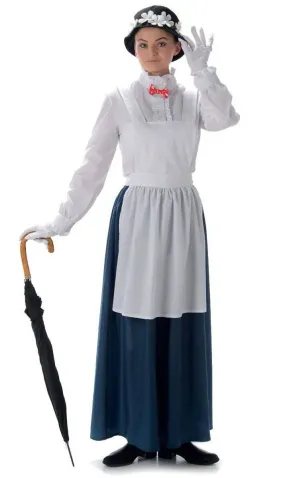 Nanny Poppins Womens Plus Size Book Week Costume
