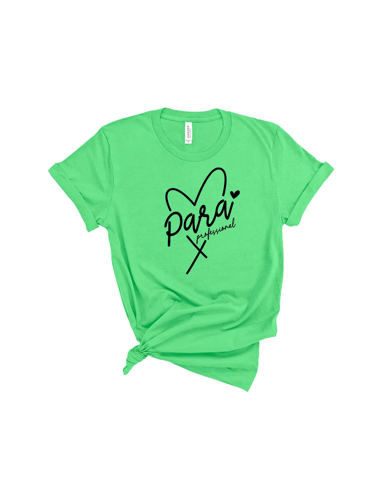 Paraprofessional heart shirt