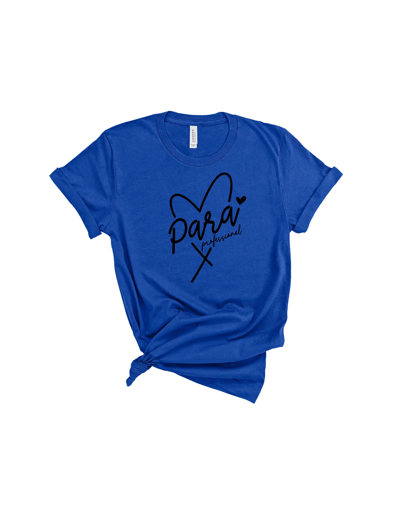 Paraprofessional heart shirt