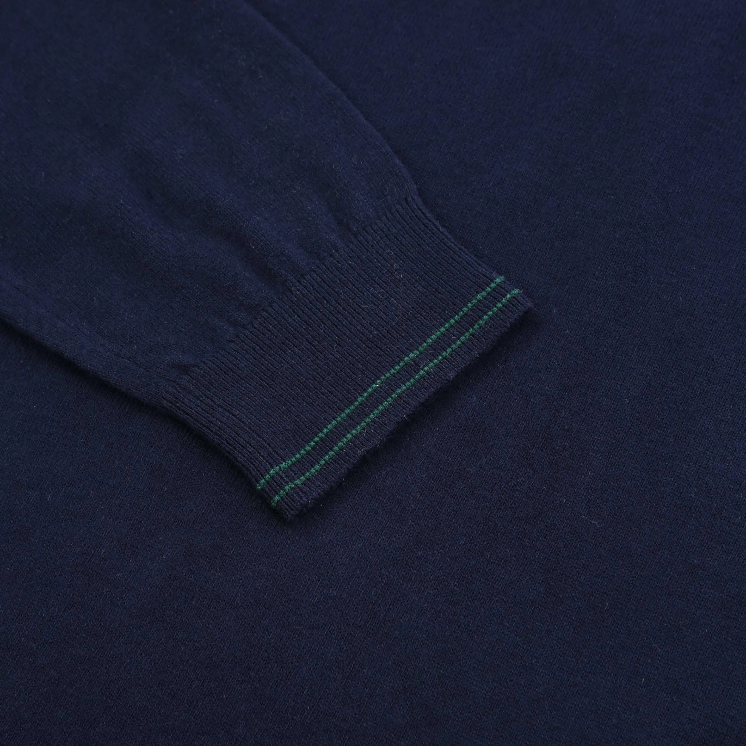 Paul Smith Zip Neck Zeb Bad Knitwear in Navy
