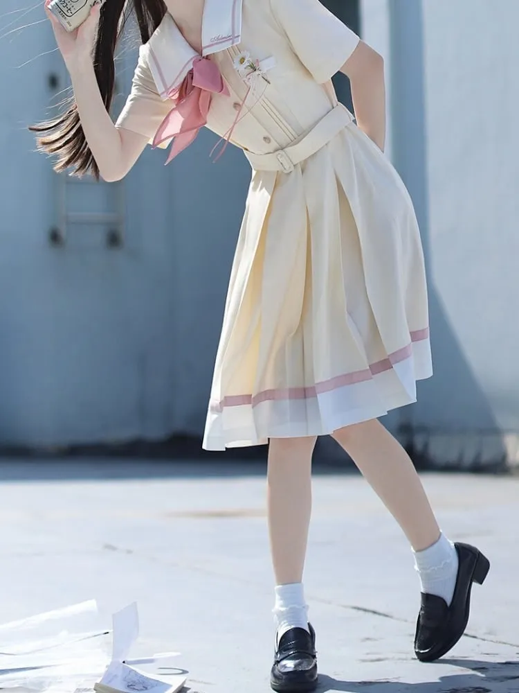 Pink JK Uniform Tie