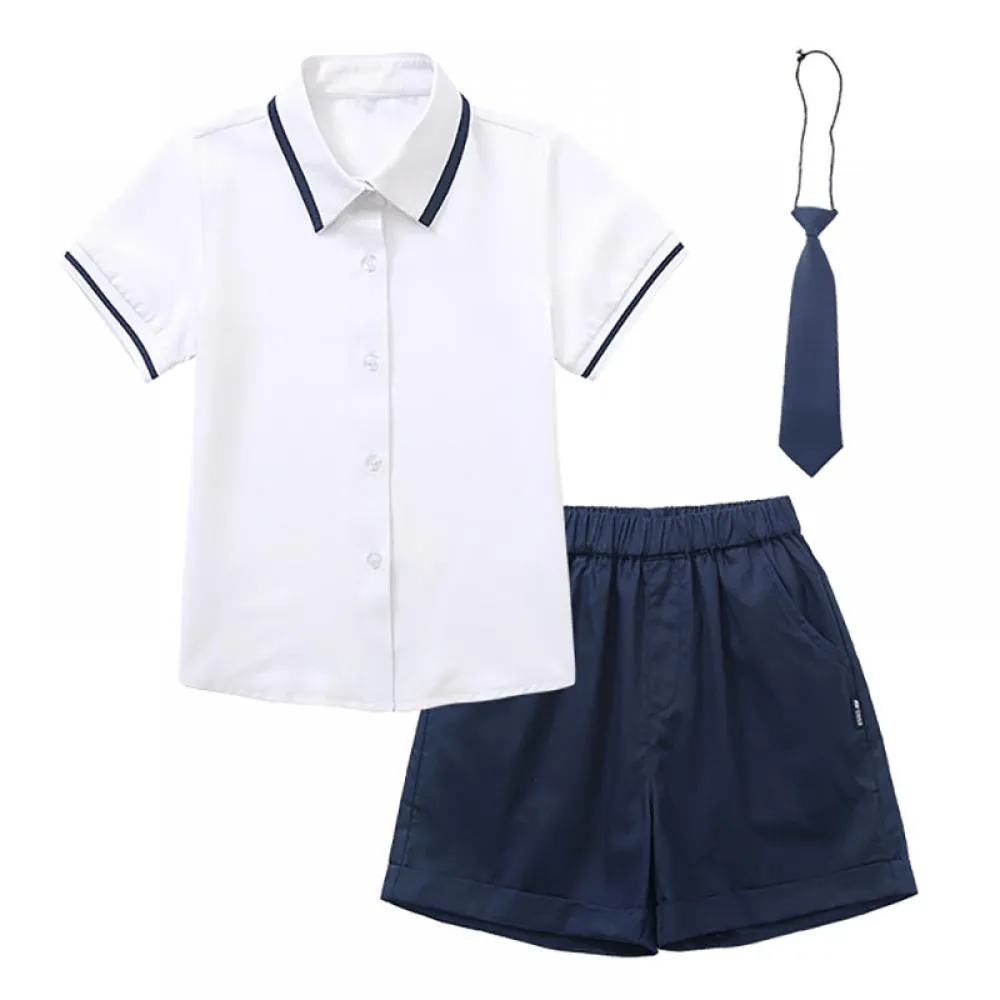 School Uniform Elementary School Summer Suit Wholesale Kids Clothes
