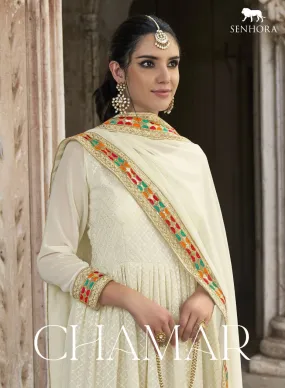 Senhora Chamar Vol 41 Series 2057 georgette Suit