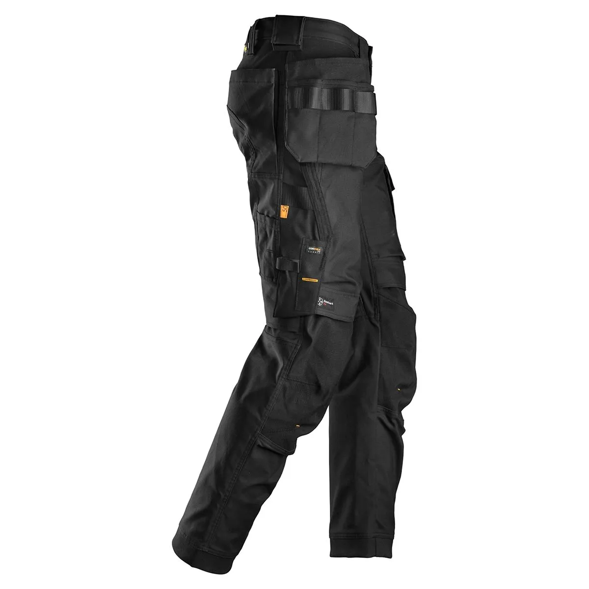 Snickers&#x20;6270&#x20;AllroundWork,&#x20;Vision&#x20;Trousers&#x20;with&#x20;Holster&#x20;Pockets&#x20;-&#x20;Black