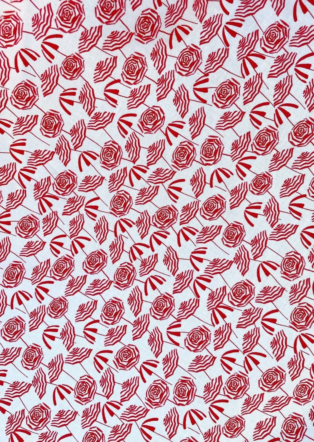 Umbrella Print Dress by Retrolicious