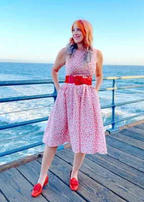 Umbrella Print Dress by Retrolicious
